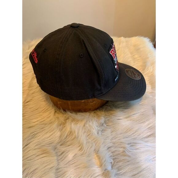 Chicago Bulls 1991 Champions Mitchell & Ness Hat Snapback Cap - Picture 4 of 9